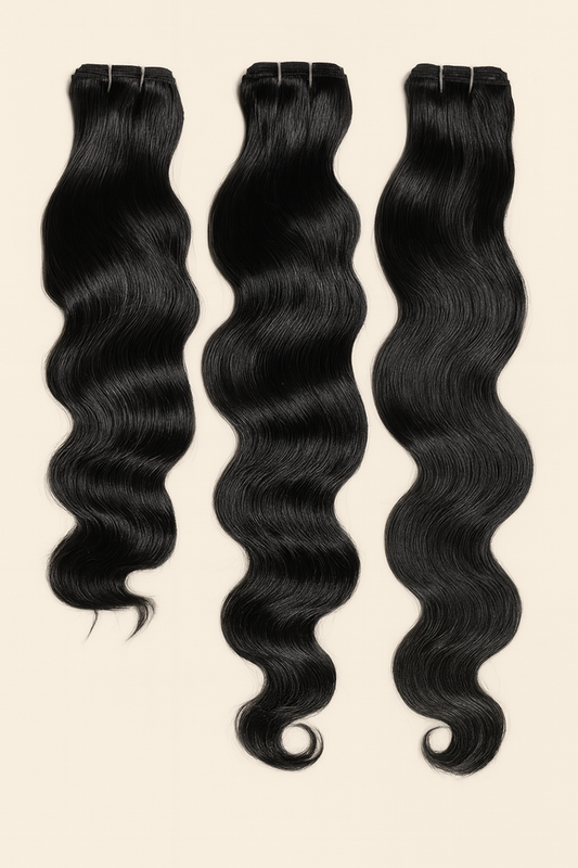 Natural Wavy Raw Indonesian – 3 Bundle Luxury Deal